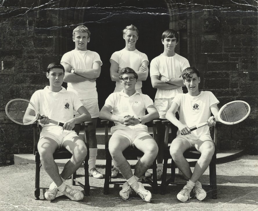 Tennis Team 1968 From Richard Goss